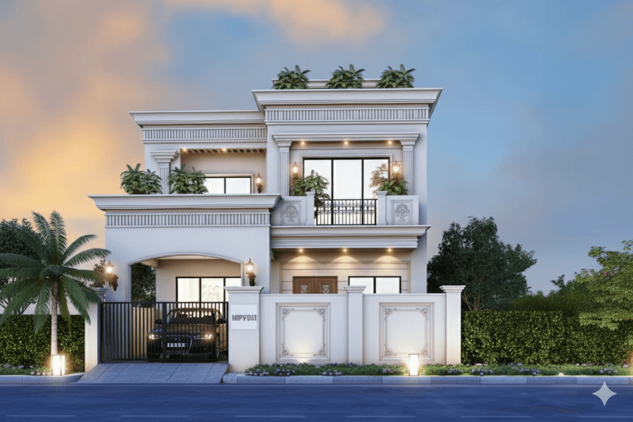 Haveli Villa Front view
