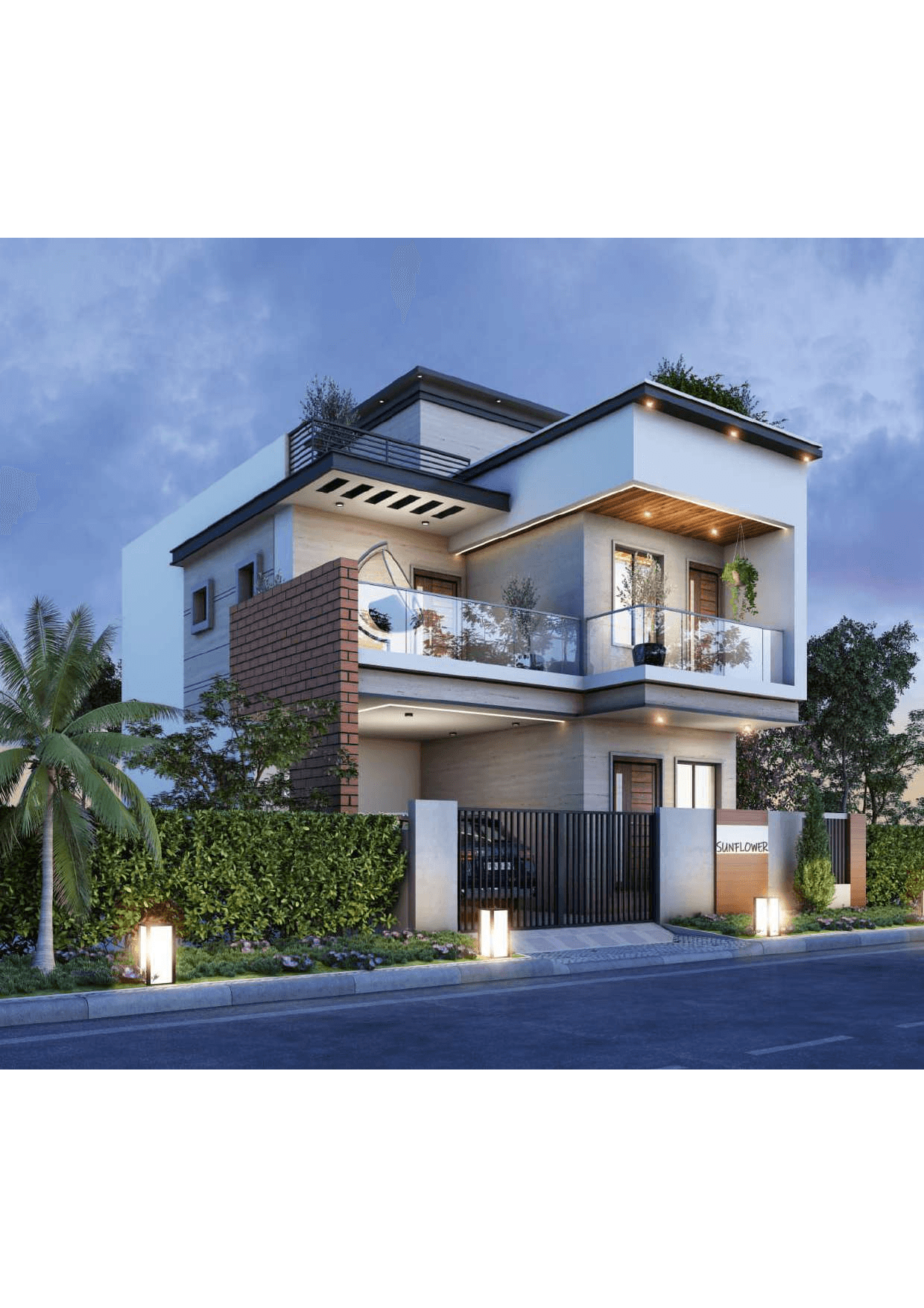 Sunflower Model - ground floor plan
