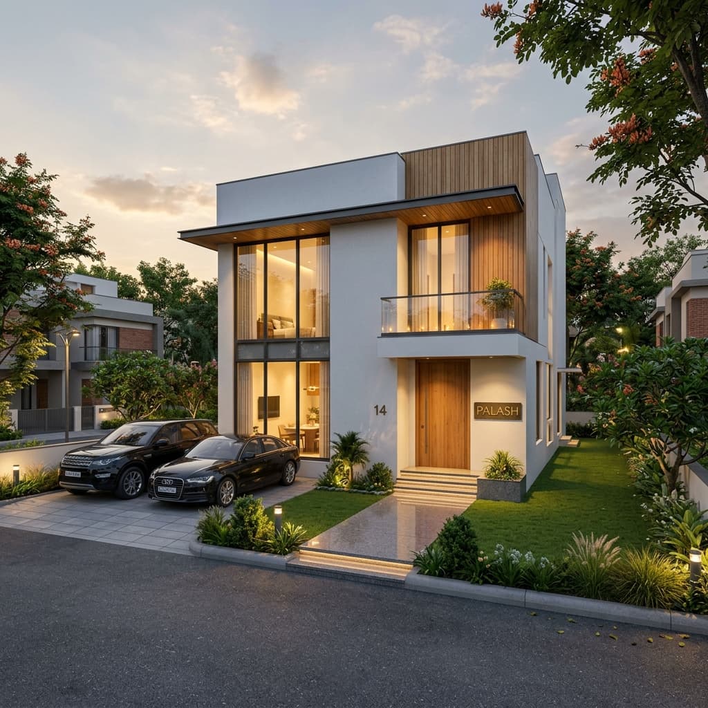 Palash Villa Front view